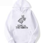 Game of Thrones Wolf hoodies Poleron Hombre Fashion Streetwear Cotton Sweatshirt Pullover Men women Hoodie Sweat mens Hoodies